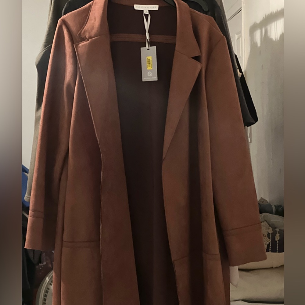 Preston and York Suede like Shacket